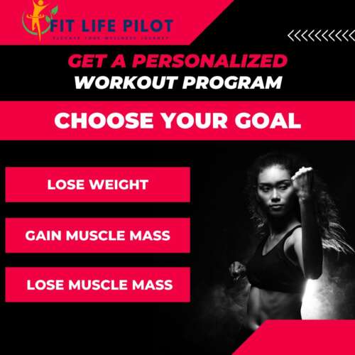 Black Modern Workout Program Fitness Instagram Post (Blog Banner)