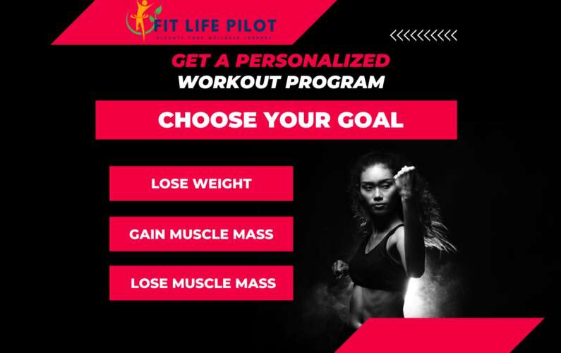 Black Modern Workout Program Fitness Instagram Post (Blog Banner)