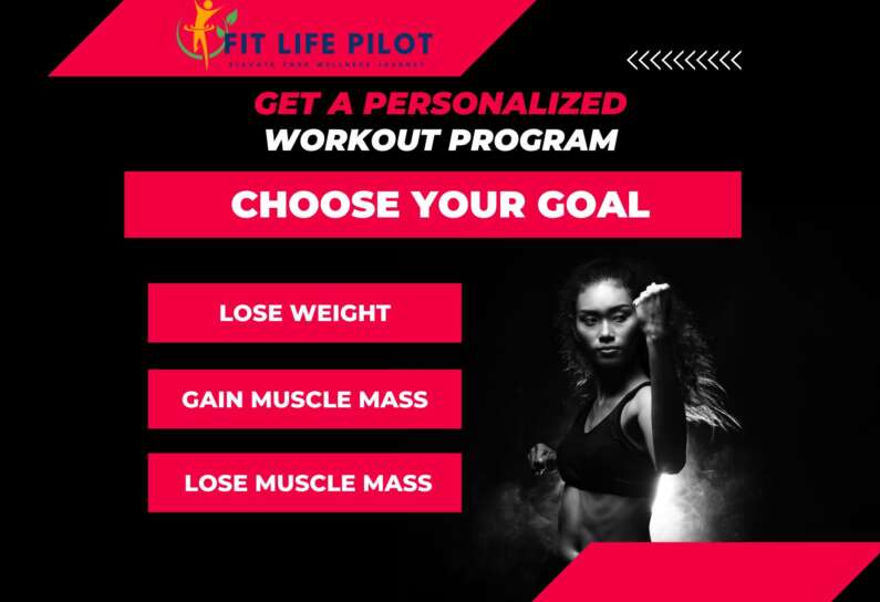 Black Modern Workout Program Fitness Instagram Post (Blog Banner)